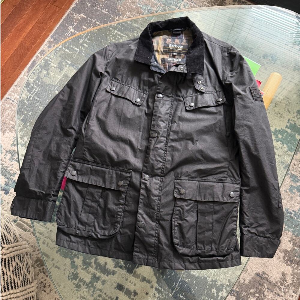 Barbour International Men's Duke Lightweight 4oz Wax Jacket